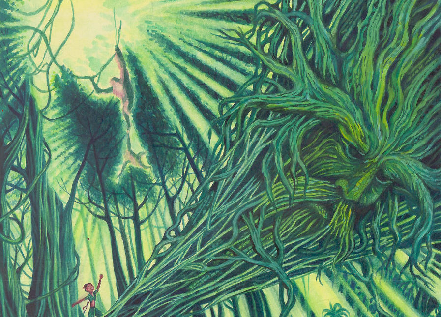 Die Zeichnung für das Titelbild dieser Ausgabe stammt vom indonesischen Autor und Illustrator Alim Bakhtiar, dessen reich illustrierte Erzählung "Kinder des Windes" wir bereits in der Ausgabe 3/2015 (Literatur aus Südostasien) vorgestellt haben © Alim Bakhtiar