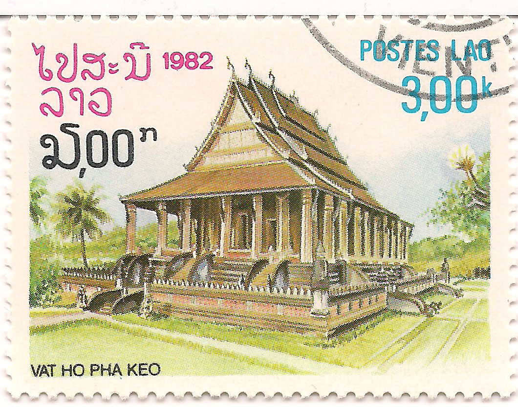 Briefmarke mit dem Ho Pha Kaeo © Oliver Tappe