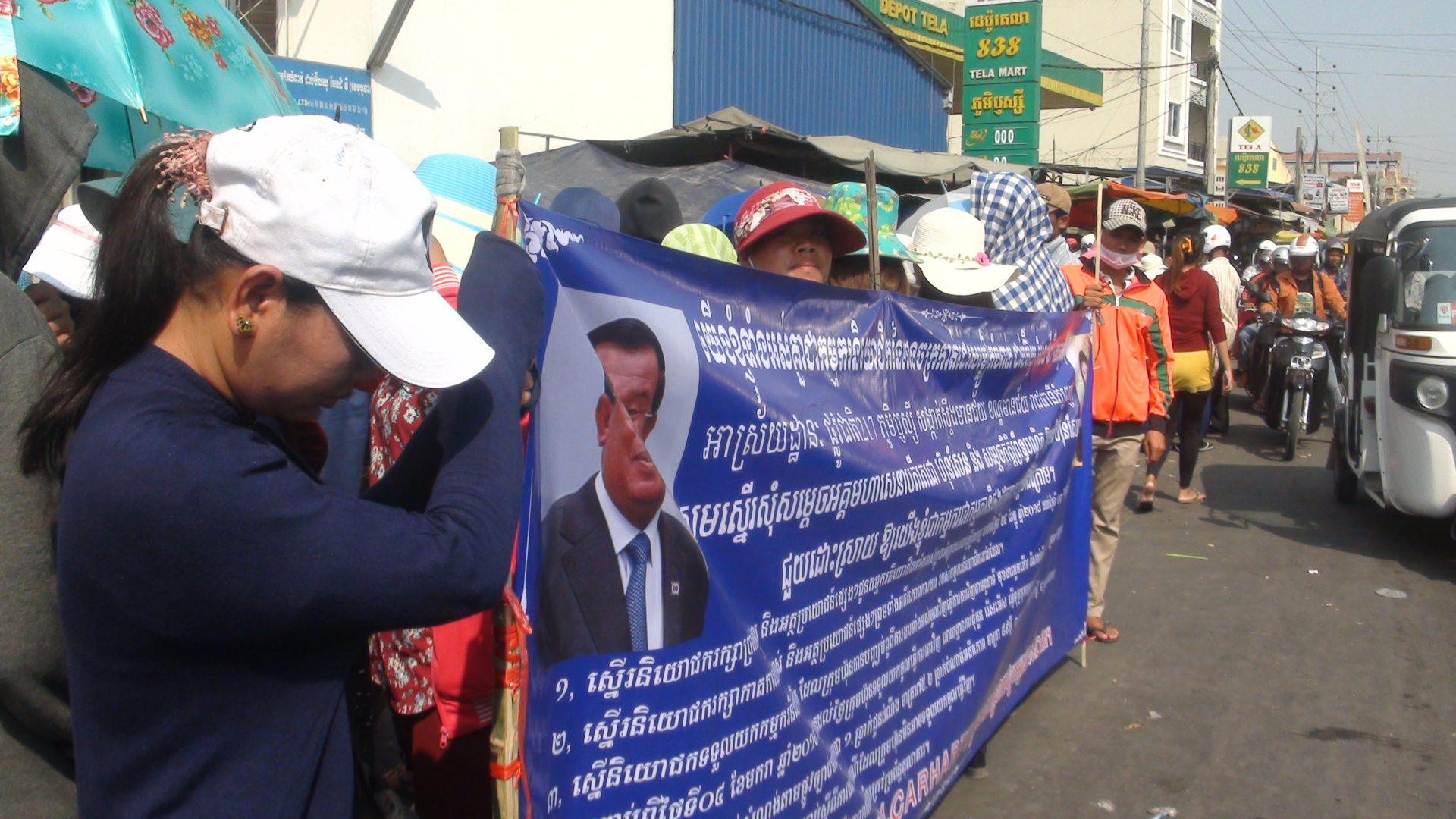 Arbeiter*innen streiken nach wie vor, Februar 2019 © Central