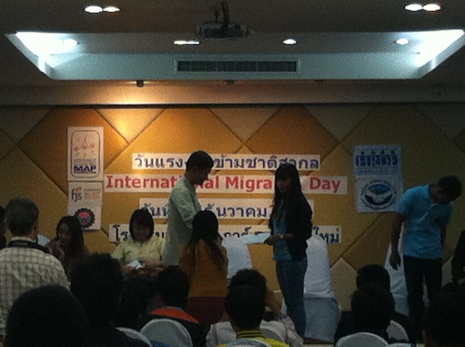 Die Vorsitzende der "Gruppe der Hausangestellten": Muay Lang © Rachanee Nilchan