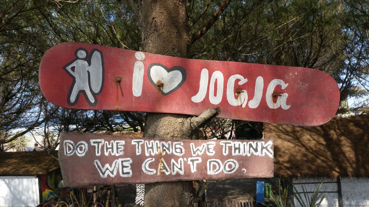 "Lasst uns die Dinge tun, von denen wir denken, dass wir sie nicht können." © Rüdiger Bischoff