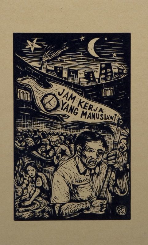 Menschliche Arbeitszeiten © Taring Padi