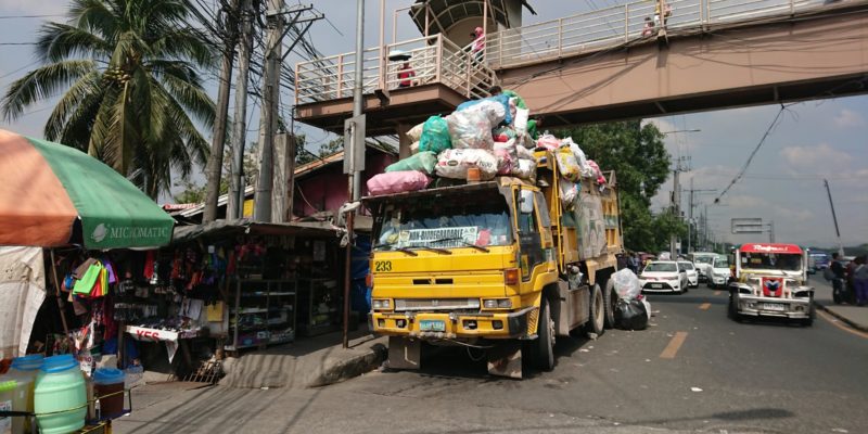 Foto 2 von 3:<br>Städtische Müllabfuhr in Quezon City © Mirjam Overhoff