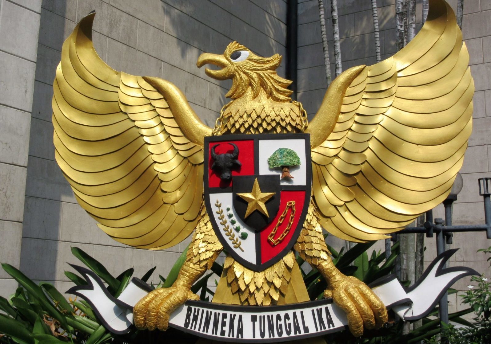 Indonesien: Garuda, Pancasila