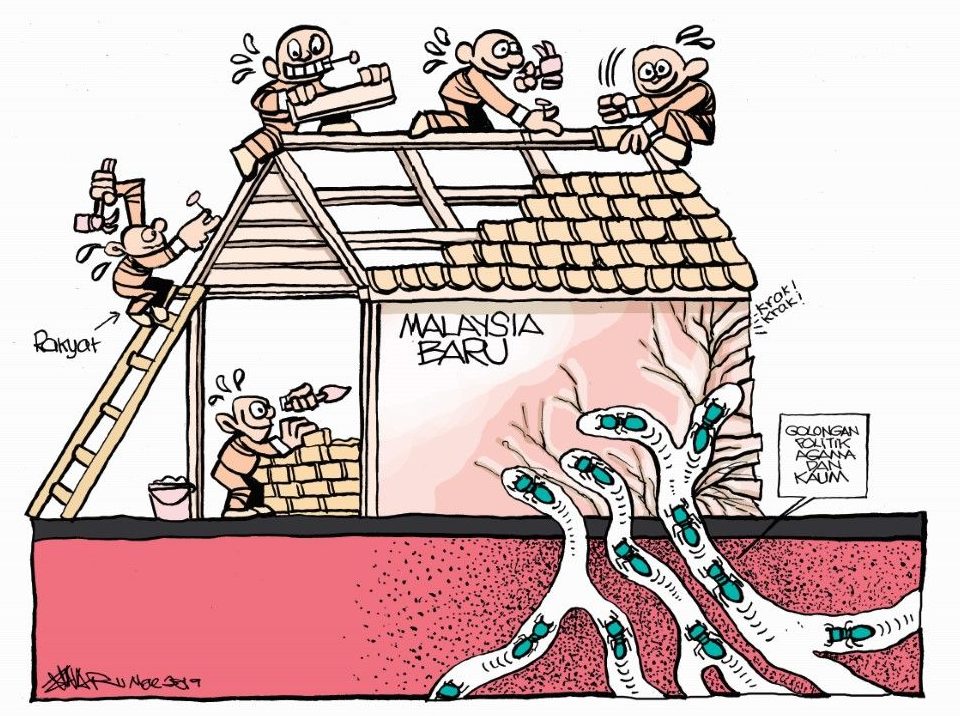 neues Malaysia © Zunar