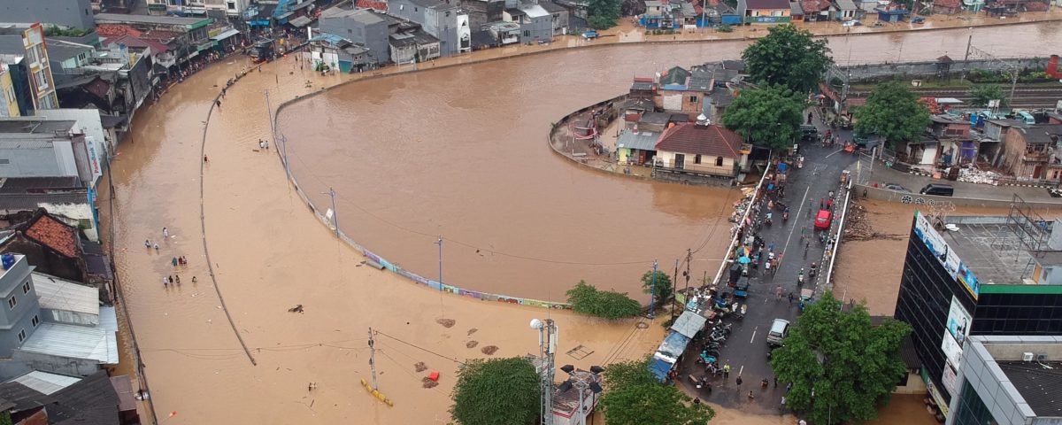 Indonesien Überschwemmungen Stadtplanung