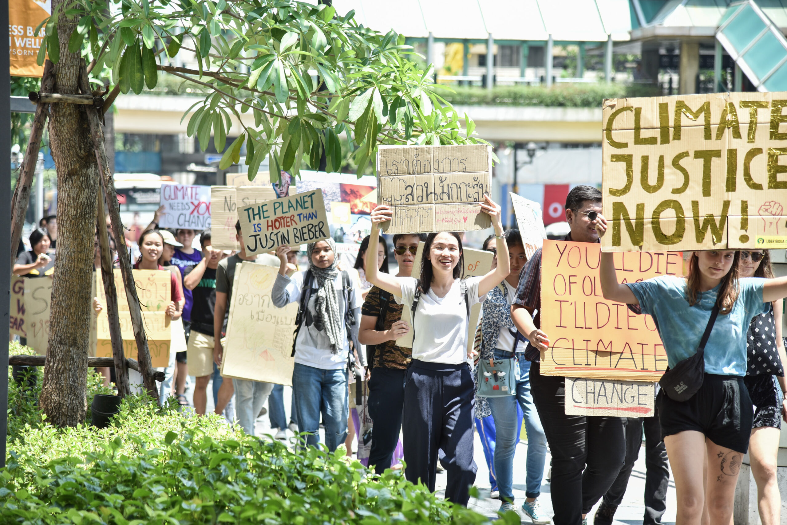 Thailand Klimaschutz Klimastreik