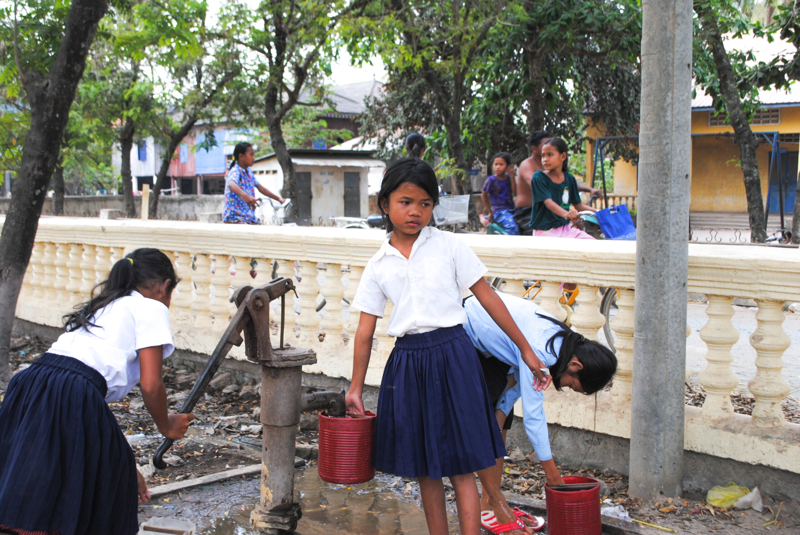 Südostasien Frauen Wasser