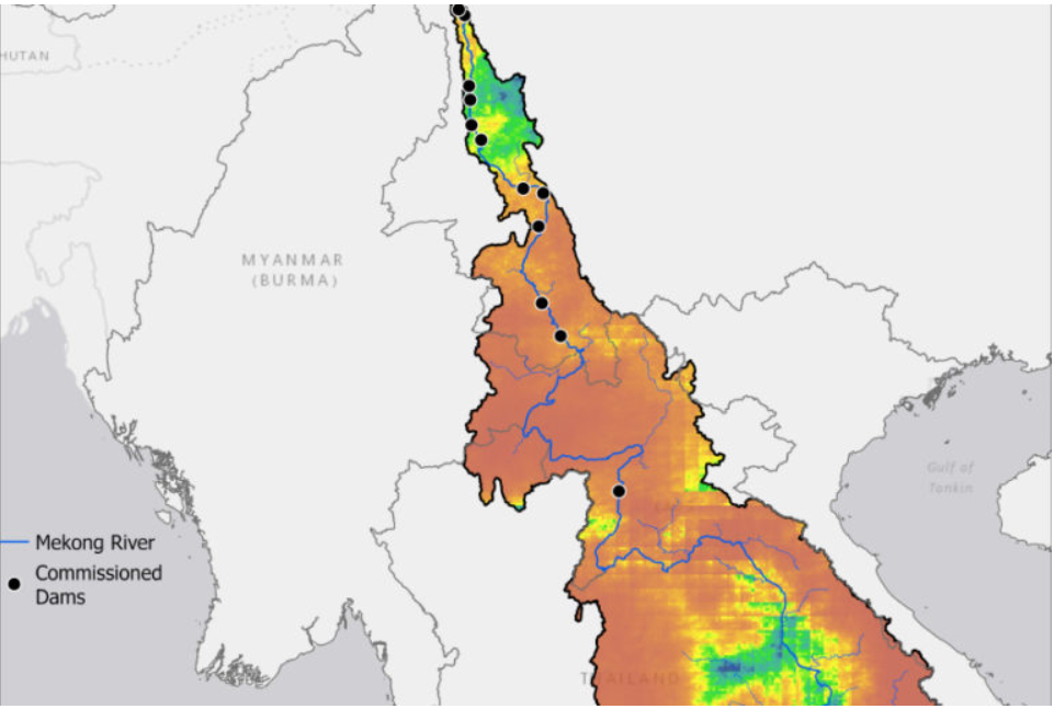 Südostasien Staudämme Mekong