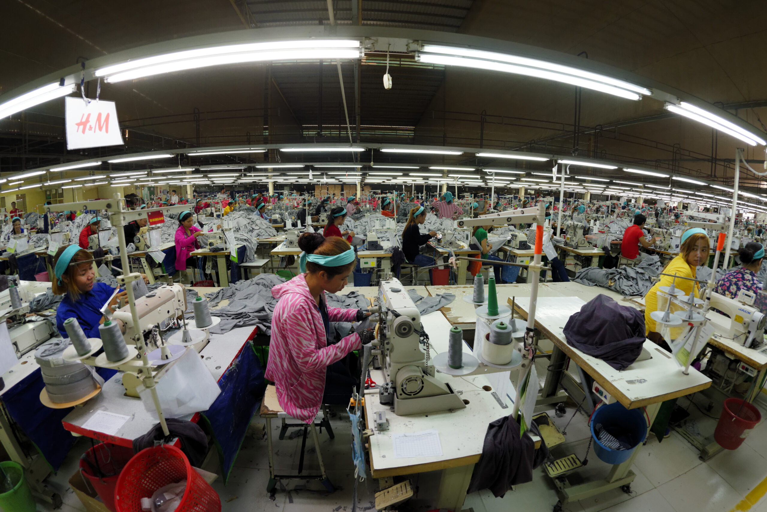 Kambodscha Textilarbeiter*innen