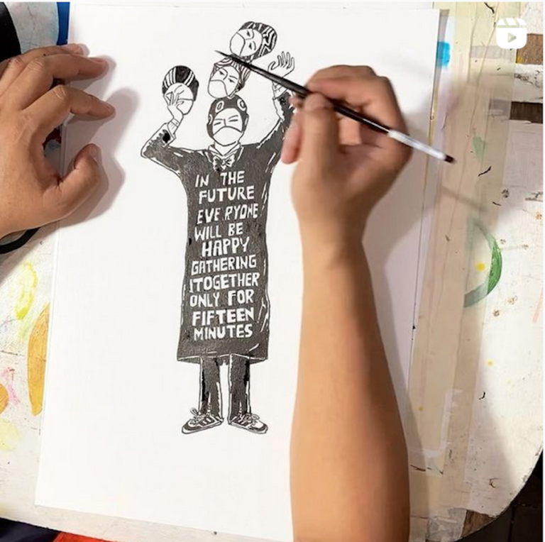 Indonesien, social Media, Kunst