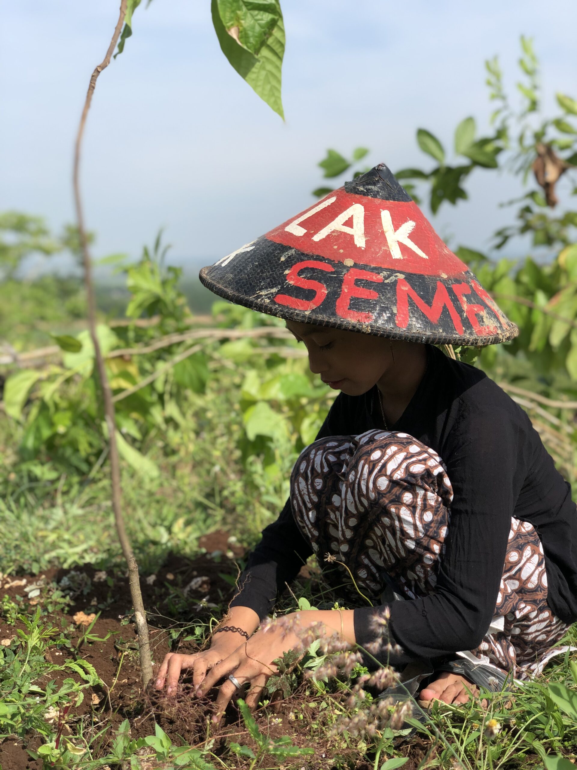 Indonesien, Kendeng, Kalkstein