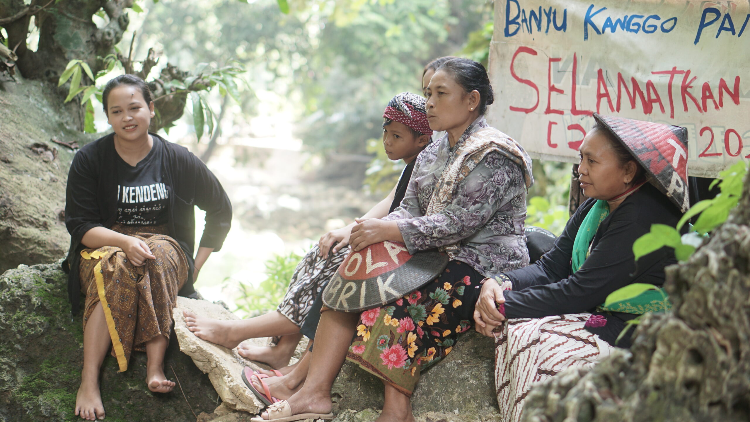 Indonesien, Kendeng, Kalkstein