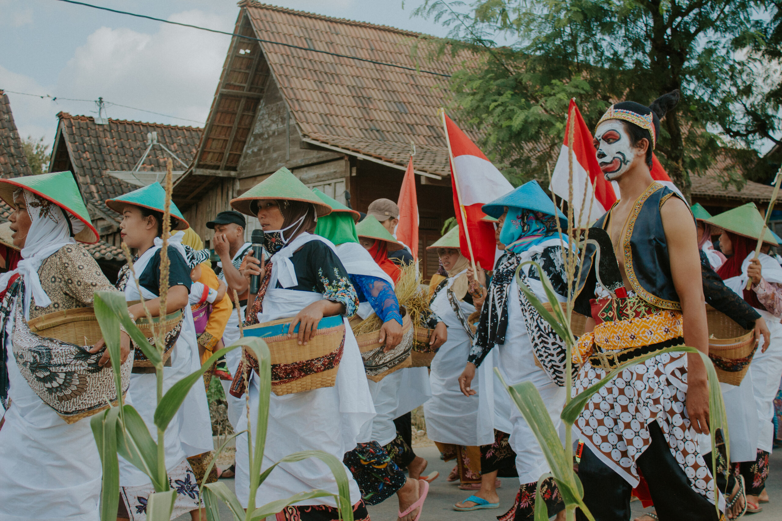 Indonesien, Kendeng, Kalkstein