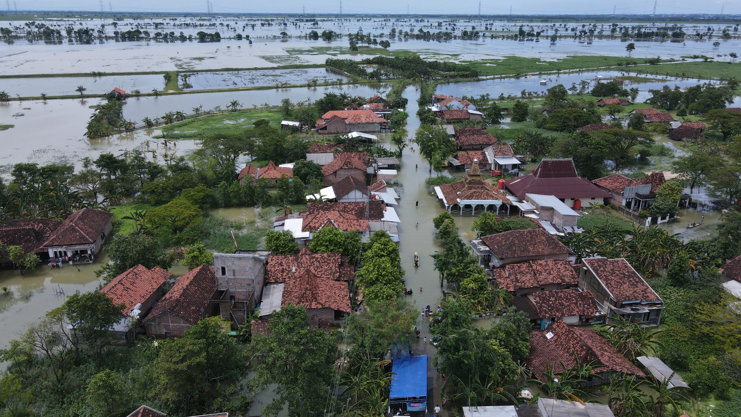 Indonesien, Kendeng, Kalkstein