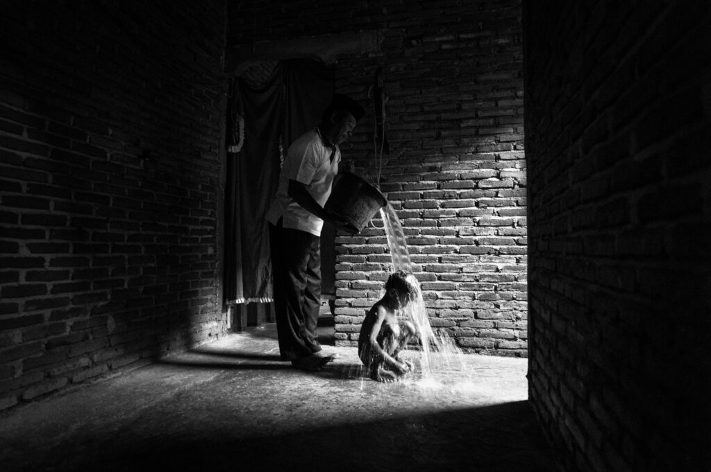 Indonesien, Sumbawa, Kinderjockeys