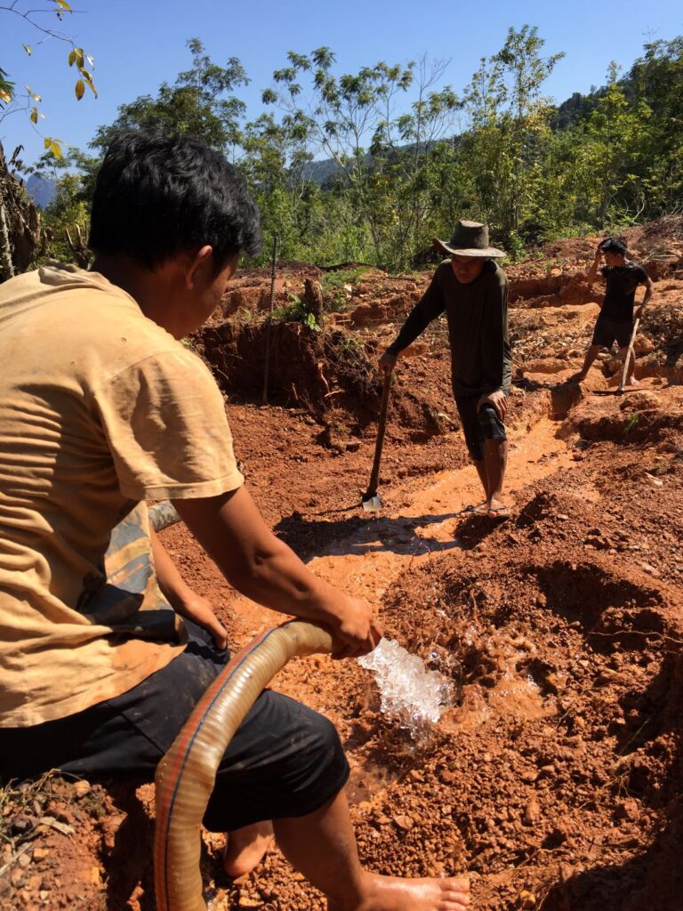 Laos, Zinn, Bergbau