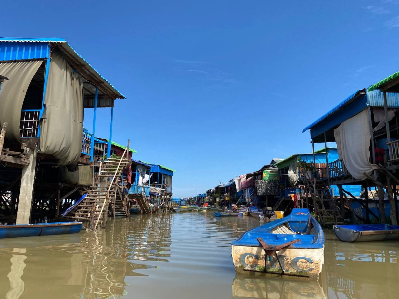 Kambodscha, Tonle Sap, Klimawandel