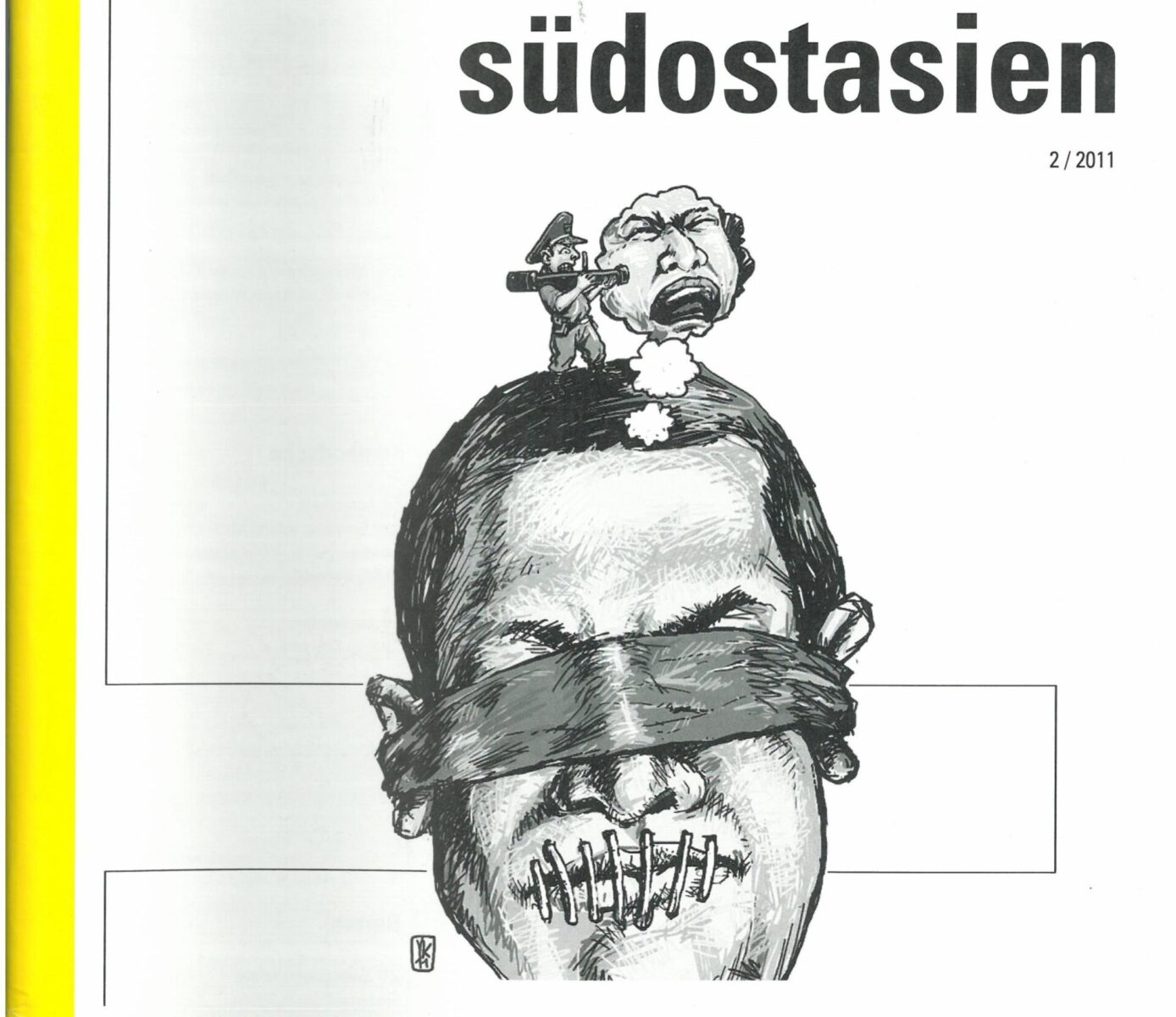 südostasien, Jubiläum, Karikatur