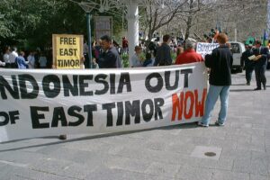 Indonesien, Timor-Leste, Geschichte