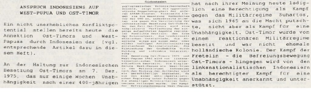 Indonesien, Timor-Leste, Geschichte