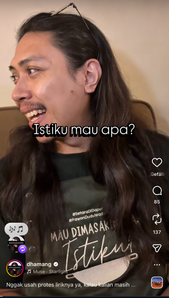 Indonesien, Männlichkeit, Gender